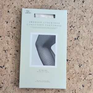 Micro Net Pantyhose Ivory Small